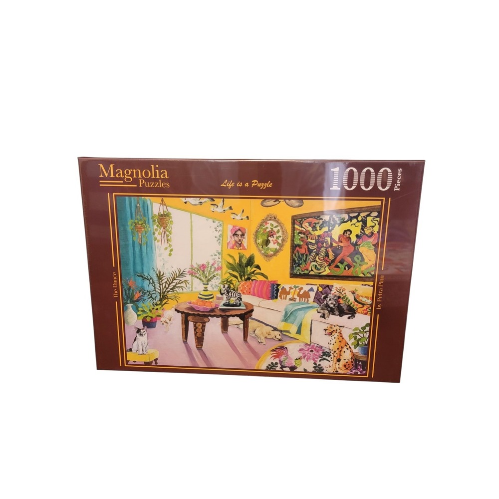 Magnolia Puzzles The Dance 1000 piece Jigsaw Puzzle by Artist Petra Pinn NEW